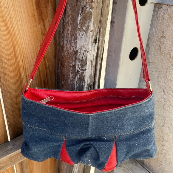 Harley-Davidson denim pants purse - Picture 2 of 7